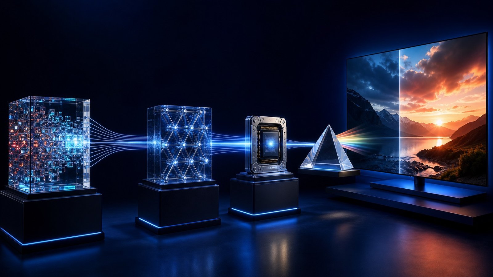 Catena video tra codec HEVC o AV1, player, uscita HDR e televisore — IPTV HEVC AV1 HDR